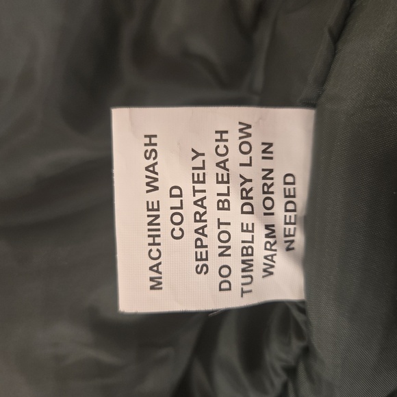 1738 New York Mens Full Zip Camo Embroidered Puffer Vest Green Size Large - Picture 11 of 13